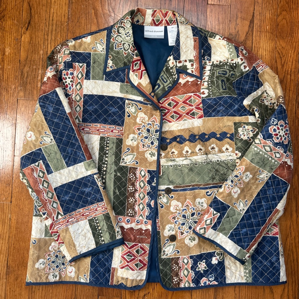 Alfred & Dunner Textile Blazer